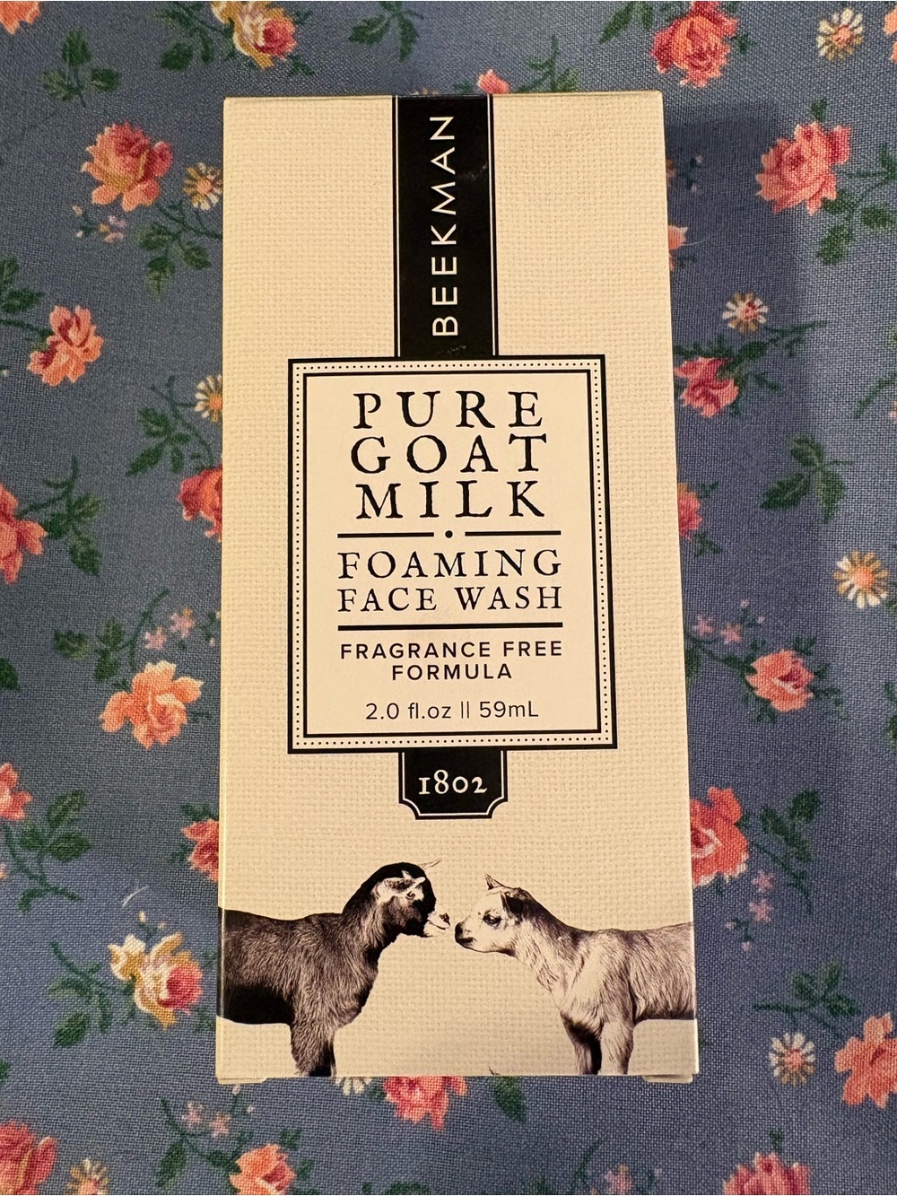 NWT Beekman 1802 Foaming Face Wash Pure Goat Milk 2oz  Fragrance Free